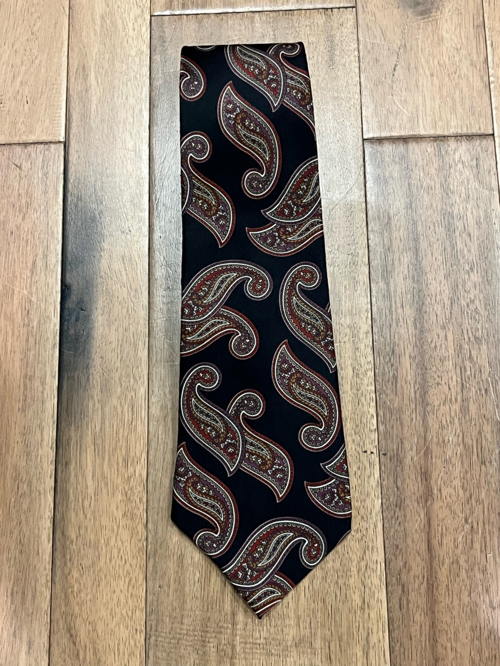 Vintage Oscar de La Renta Paisley Necktie